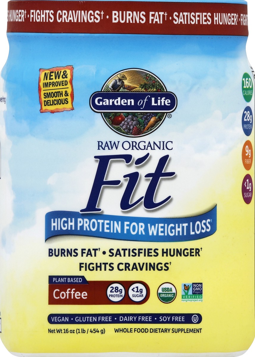 slide 1 of 2, Garden of Life High Protein for Weight Loss 16 oz, 16 oz