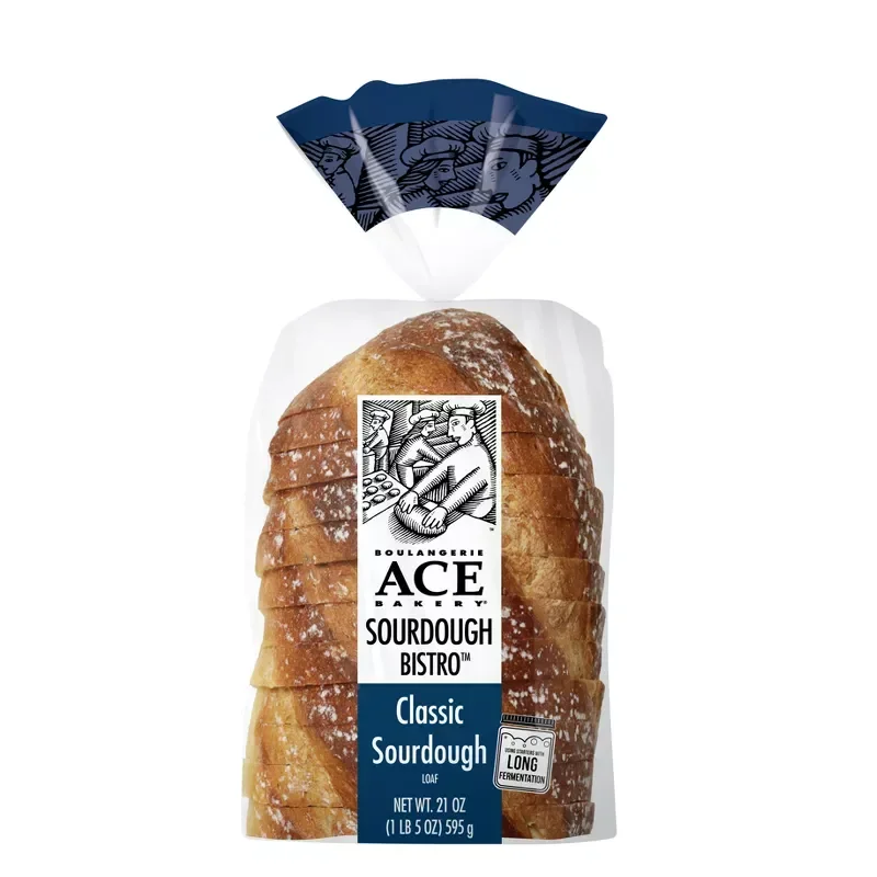slide 1 of 9, Ace Bakery Sourdough 1/2 Bistro Loaf, 21 oz