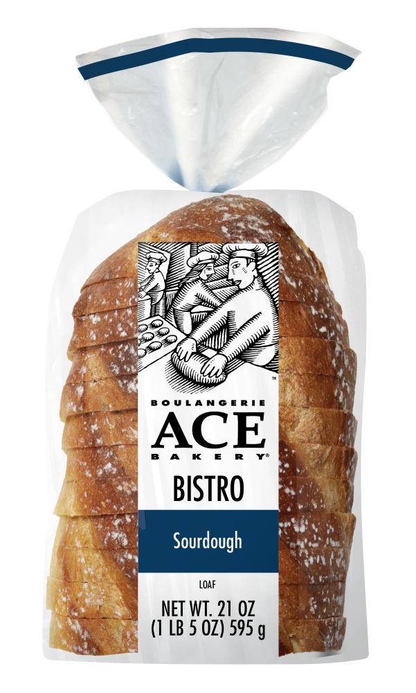 slide 1 of 5, Ace Bakery Sourdough 1/2 Bistro Loaf, 21 oz
