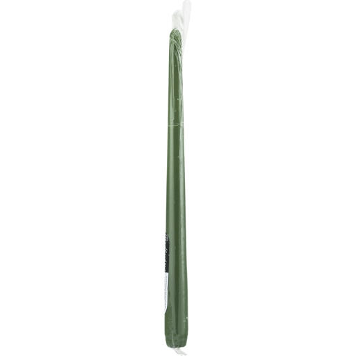 slide 6 of 9, Candle-Lite Taper Pine Green, 12 in