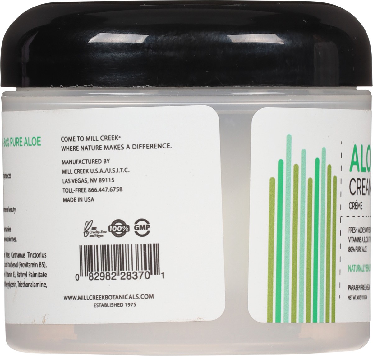 slide 8 of 9, Mill Creek Botanicals Aloe Vera Cream 4 oz, 4 oz