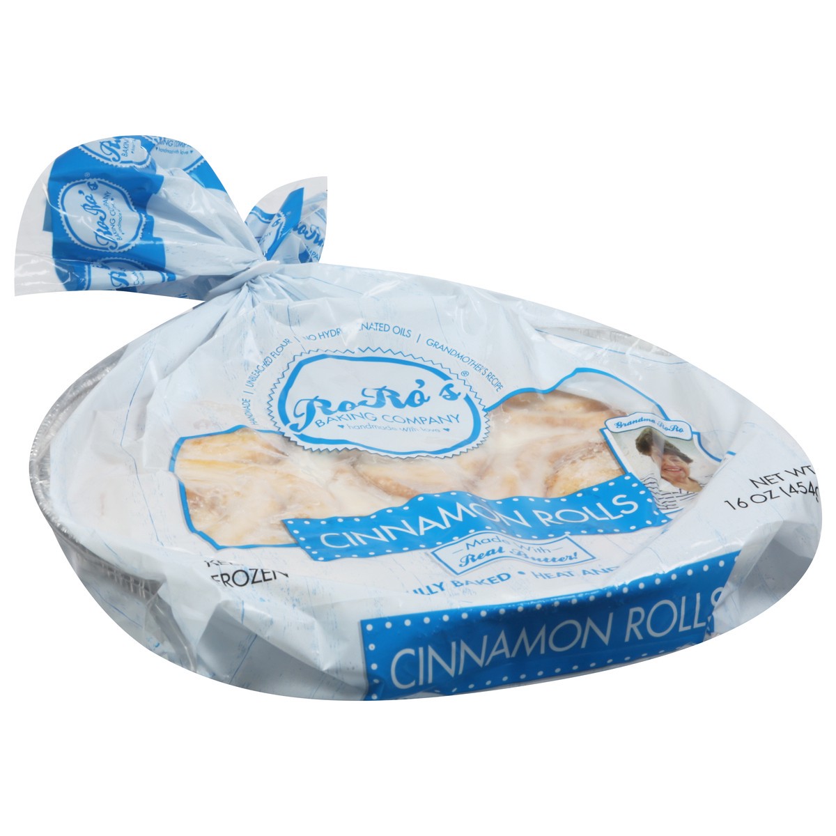 slide 7 of 9, RoRo's Baking Company Cinnamon Rolls 1 16 oz, 16 oz