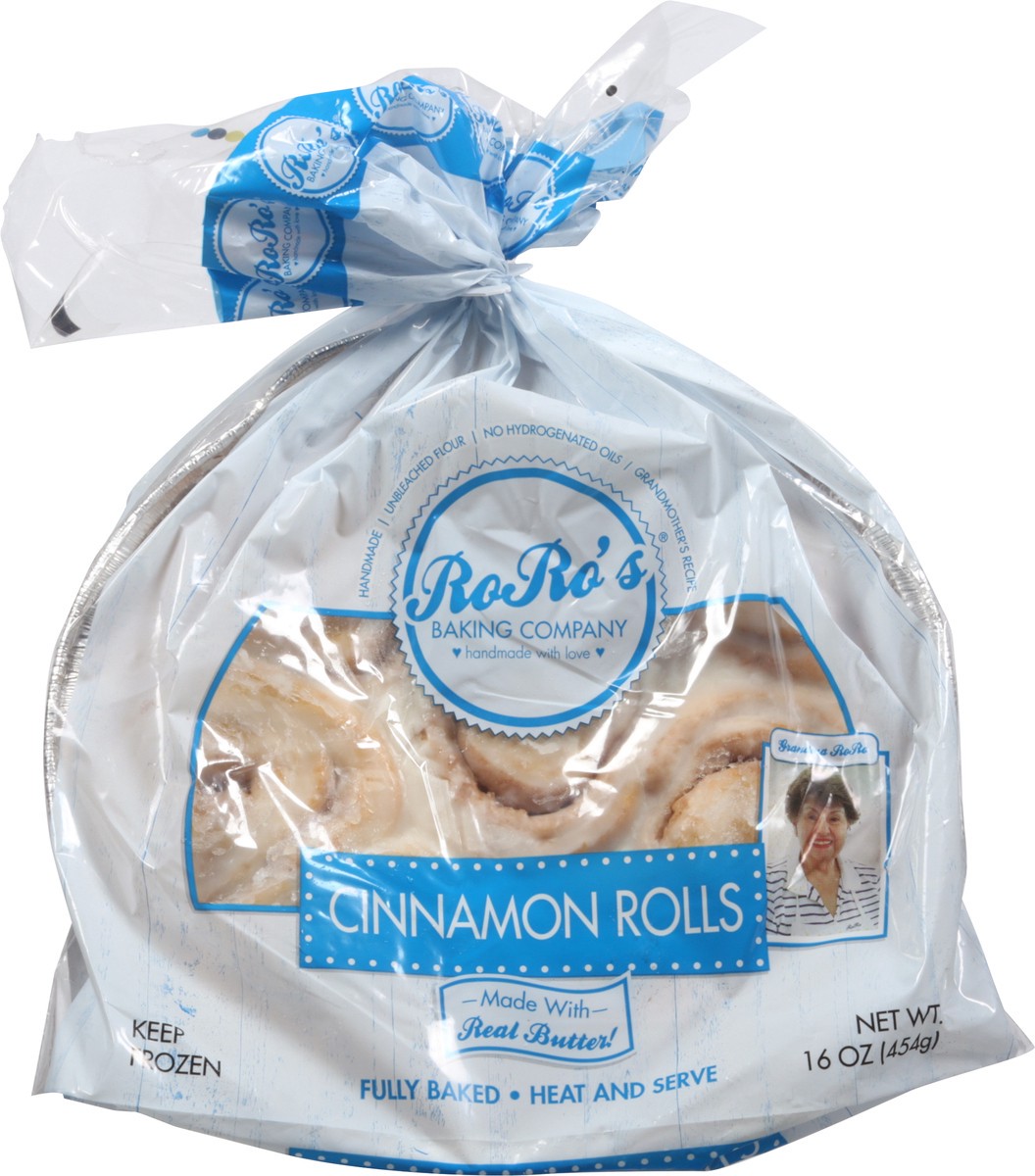 slide 5 of 9, RoRo's Baking Company Cinnamon Rolls 1 16 oz, 16 oz