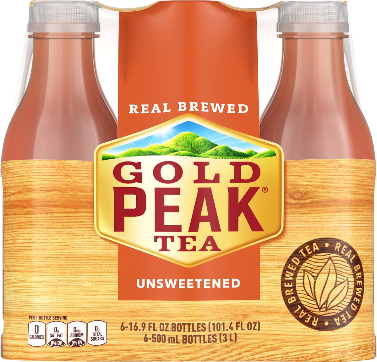slide 2 of 8, Gold Peak® unsweetened black tea, 101.4 fl oz