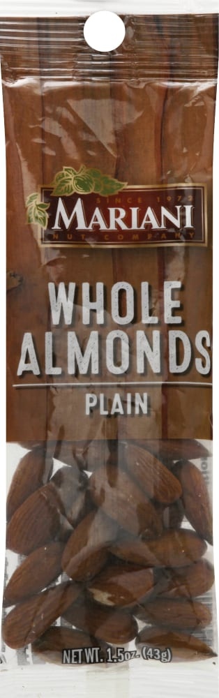 slide 1 of 1, Mariani California Almonds Whole Almonds, 1.5 oz