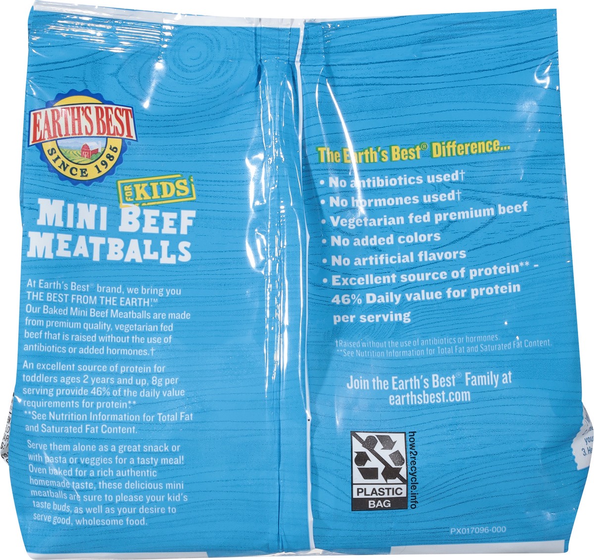 slide 3 of 11, Earth's Best for Kids Beef Meatballs Mini 12 oz, 14 oz