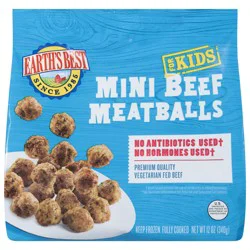 Earth's Best for Kids Beef Meatballs Mini 12 oz