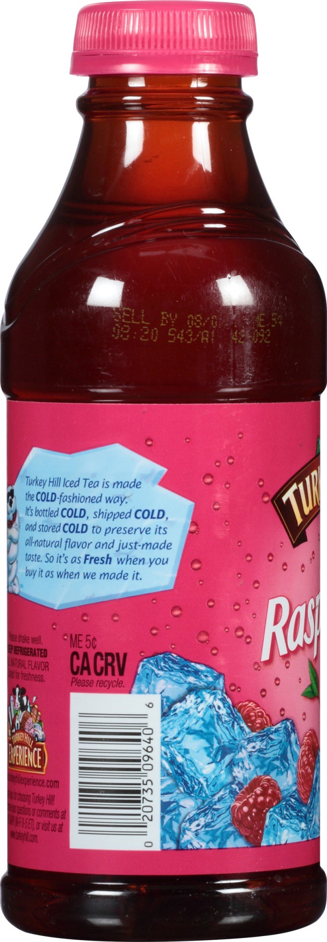 slide 6 of 6, Turkey Hill Raspberry Tea, 18.50 fl oz