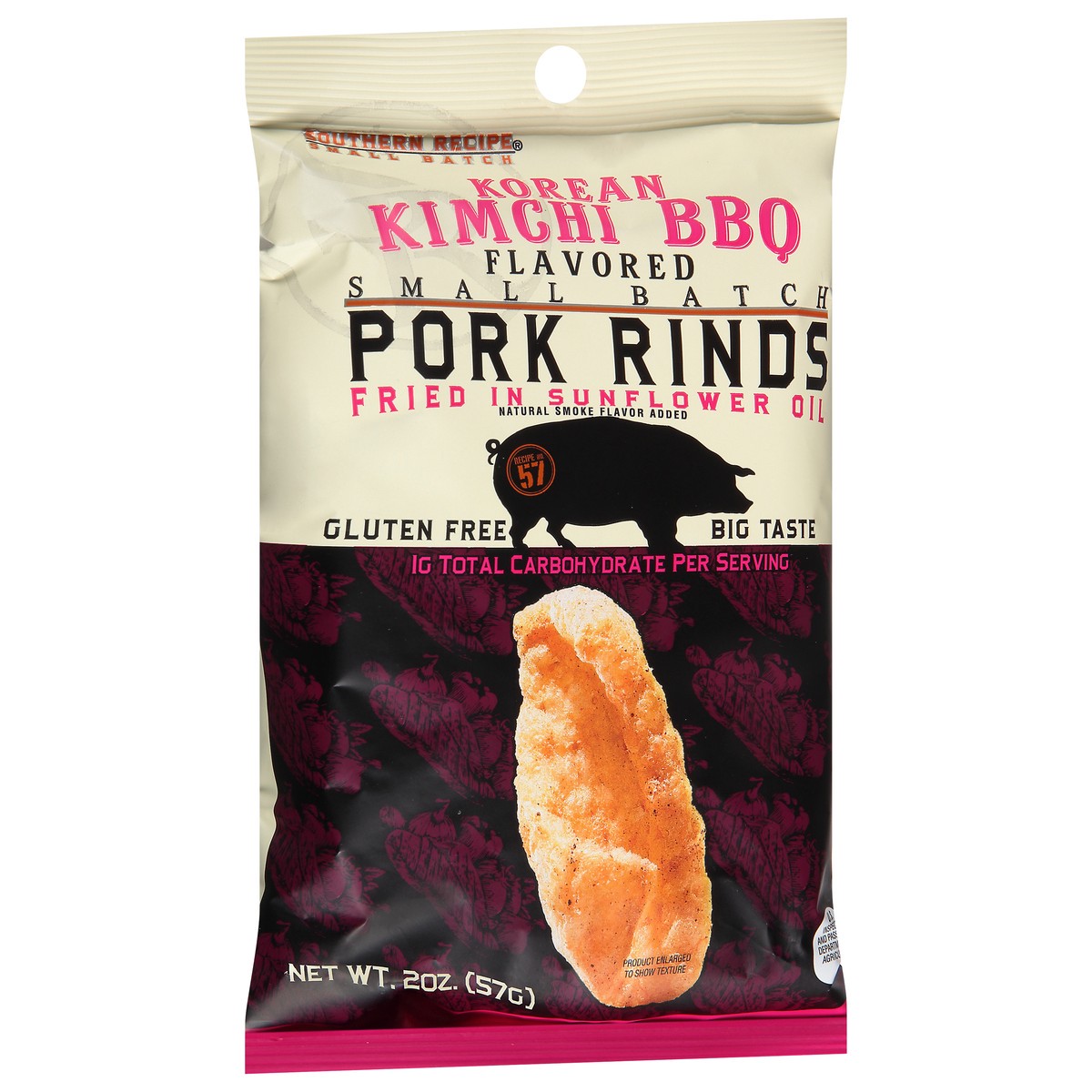 slide 5 of 9, Southern Recipe Small Batch Korean Kimchi BBQ Flavored Pork Grinds 2 oz, 2 oz