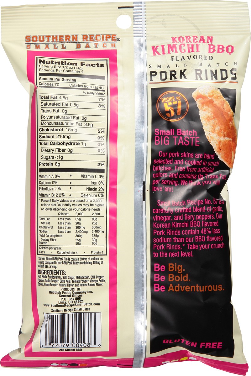 slide 9 of 9, Southern Recipe Small Batch Korean Kimchi BBQ Flavored Pork Grinds 2 oz, 2 oz