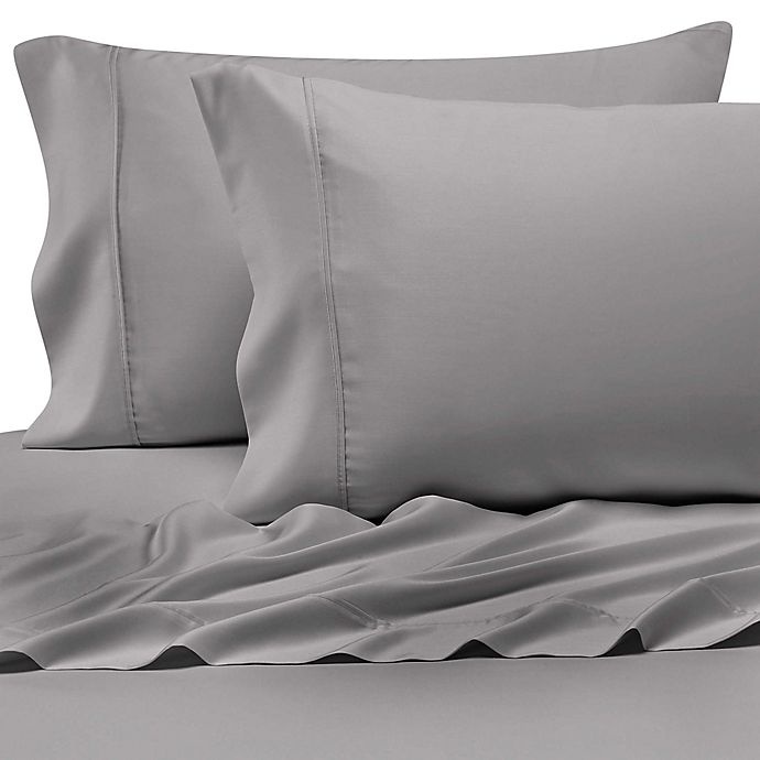 slide 1 of 2, Pure Beech 100% Modal Sateen Standard/Queen Pillowcases - Silver, 2 ct