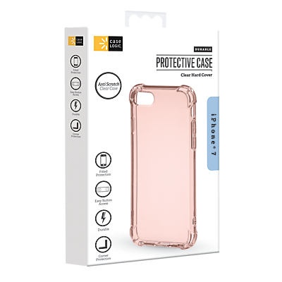 slide 1 of 1, Case Logic iPhone 7/8 Reinforced Case Rose Gold, 1 ct