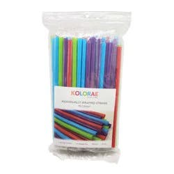 Kolorae Individually Wrapped Straws 75 Ct - Ea
