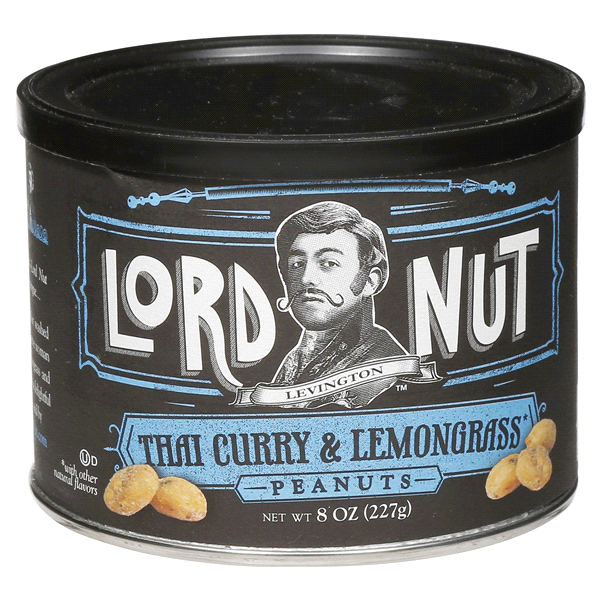 slide 1 of 2, Lord Nut Levington Peanuts 8 oz, 8 oz