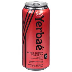 Yerbaé Black Cherry Pineapple Sparkling Beverage - 16 fl oz