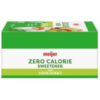 slide 15 of 29, Meijer Stevia Extract Zero Calorie Sweetener, 80 ct