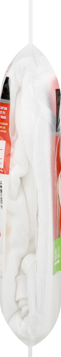 slide 3 of 9, Hanes L/G White Tagless Tanks 3 ea, 3 ct