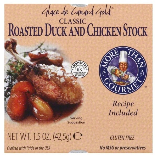 slide 1 of 1, More Than Gourmet Glace de Canard Gold Classic Roasted Duck and Chicken Stock, 1.5 oz