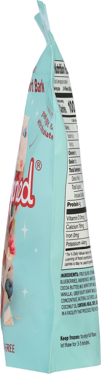 slide 12 of 14, Enlightened Frozen Triple Berry Yogurt Bark 4.75 oz, 4.75 oz