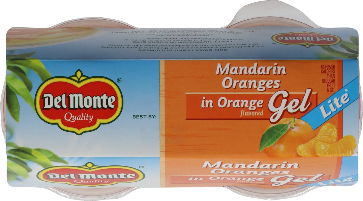 slide 2 of 9, Del Monte Orange Mandarin Oranges 4 - 4.5 oz Cups, 4 ct