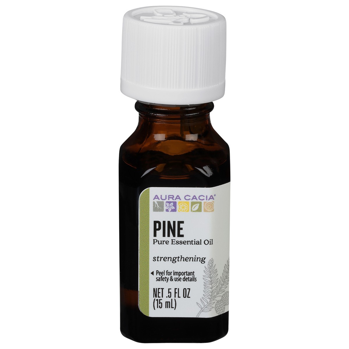 slide 1 of 12, Aura Cacia Pine Essential Oil, 0.5 oz