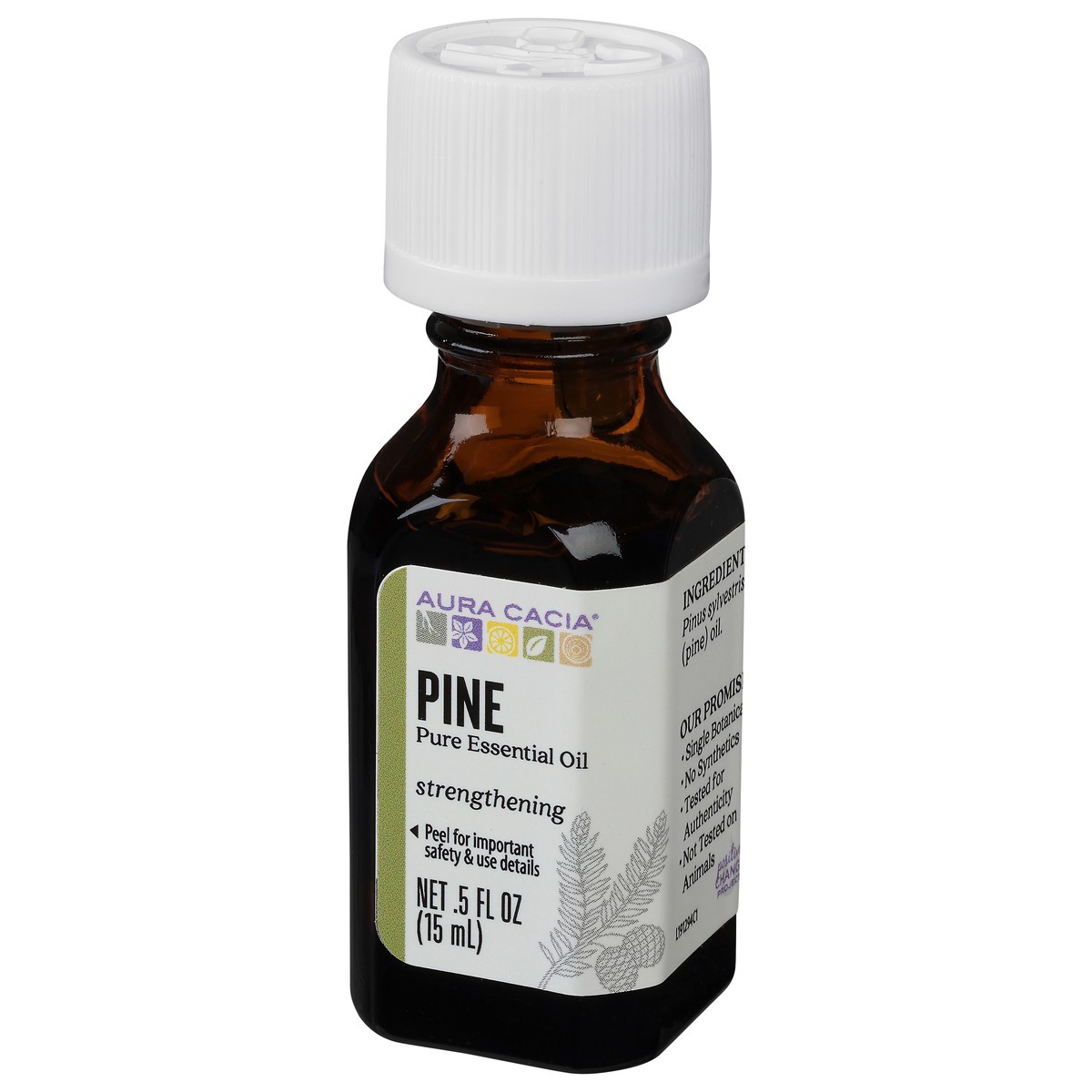 slide 8 of 12, Aura Cacia Pine Essential Oil, 0.5 oz