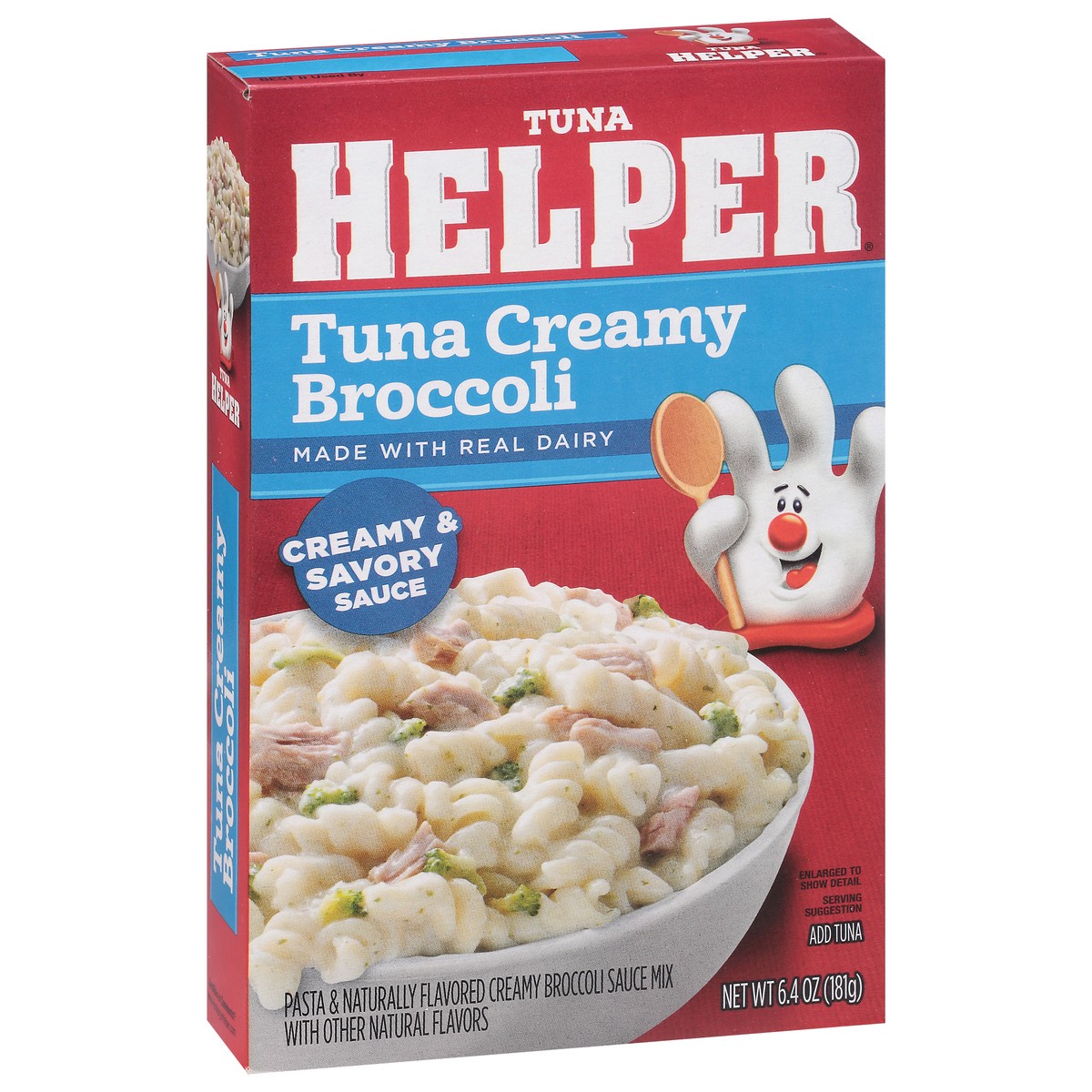 slide 11 of 14, Tuna Helper Creamy & Savory Sauce Tuna Creamy Broccoli 6.4 oz, 6.4 oz
