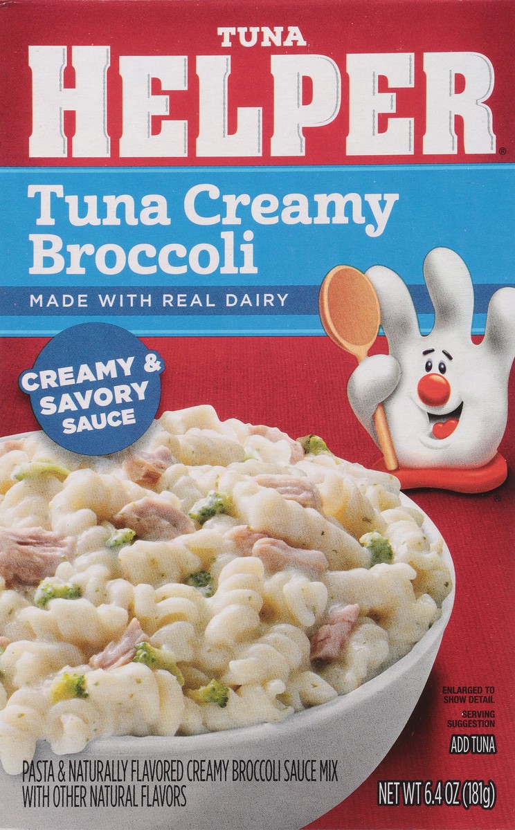 slide 12 of 14, Tuna Helper Creamy & Savory Sauce Tuna Creamy Broccoli 6.4 oz, 6.4 oz