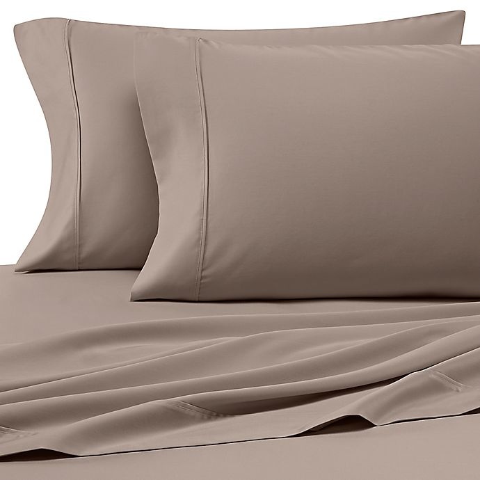 slide 1 of 1, Heartland HomeGrown 400-Thread-Count Standard Pillowcases - Taupe, 2 ct