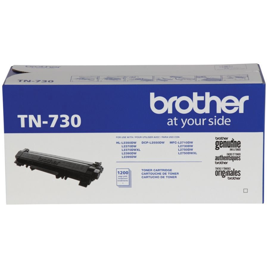 slide 3 of 3, Brother Black Toner Cartridge, Tn730, 1 ct