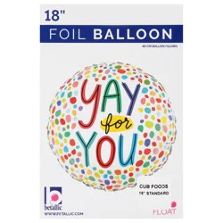 Betallic Foil Yay for You 18 Inch Balloon
