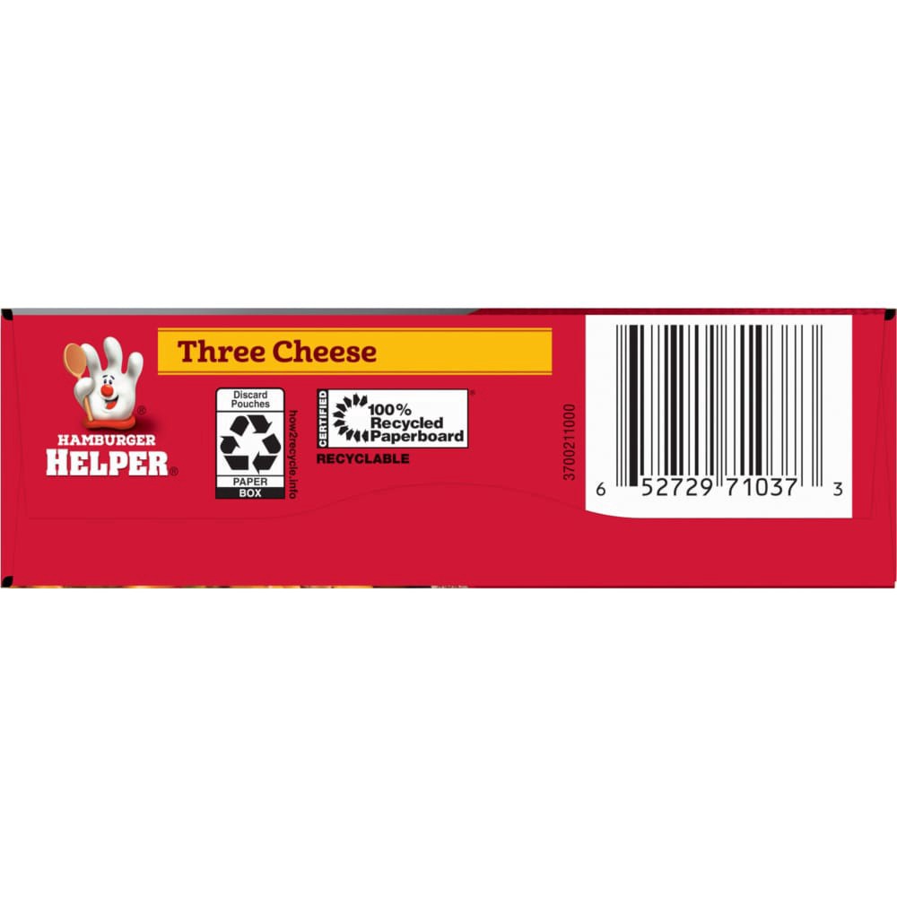 slide 5 of 6, Hamburger Helper Three Cheese Pasta & Sauce Mix 6.0 oz, 6 oz