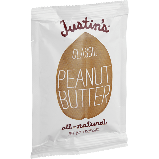 slide 2 of 9, Justin's Square Pack Classic Peanut Butter - 1.15oz, 1.15 oz