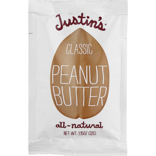 slide 4 of 9, Justin's Square Pack Classic Peanut Butter - 1.15oz, 1.15 oz
