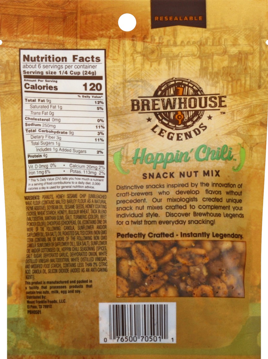 slide 6 of 6, Brewhouse Legends Snack Nut Mix 5 oz, 5 oz