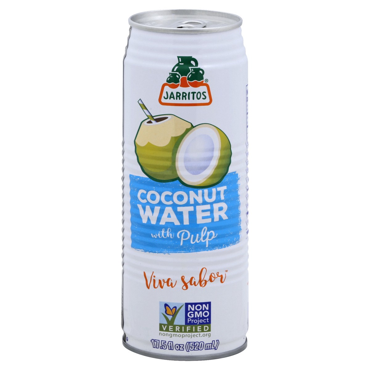 slide 3 of 8, Jarritos Coconut Water With Pulp - 17.5 oz, 17.5 oz