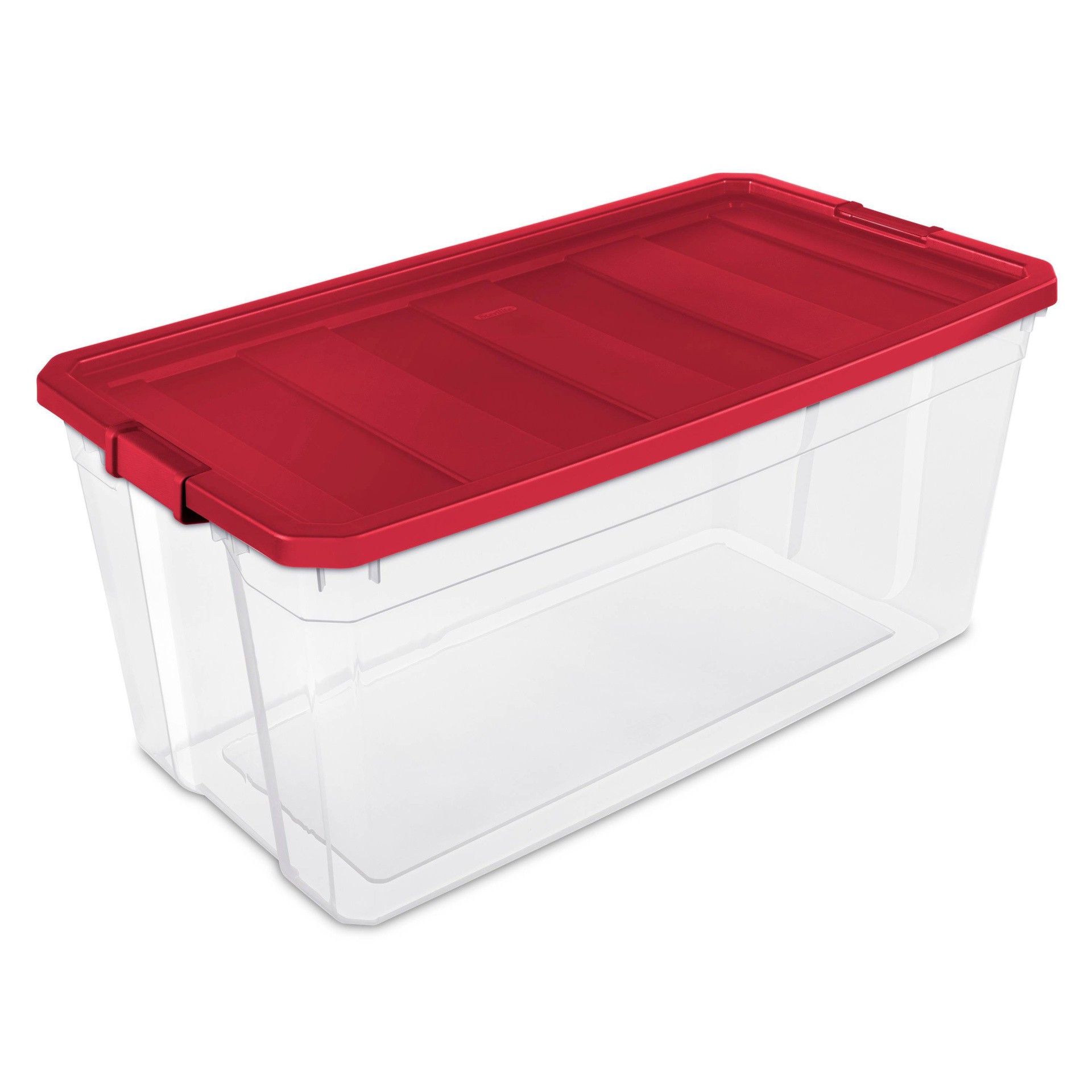 slide 1 of 3, Sterilite Utility Bins, Bags And Totes Rocket Red, 1 ct