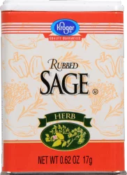 Kroger Herb Rubbed Sage - 0.62 oz