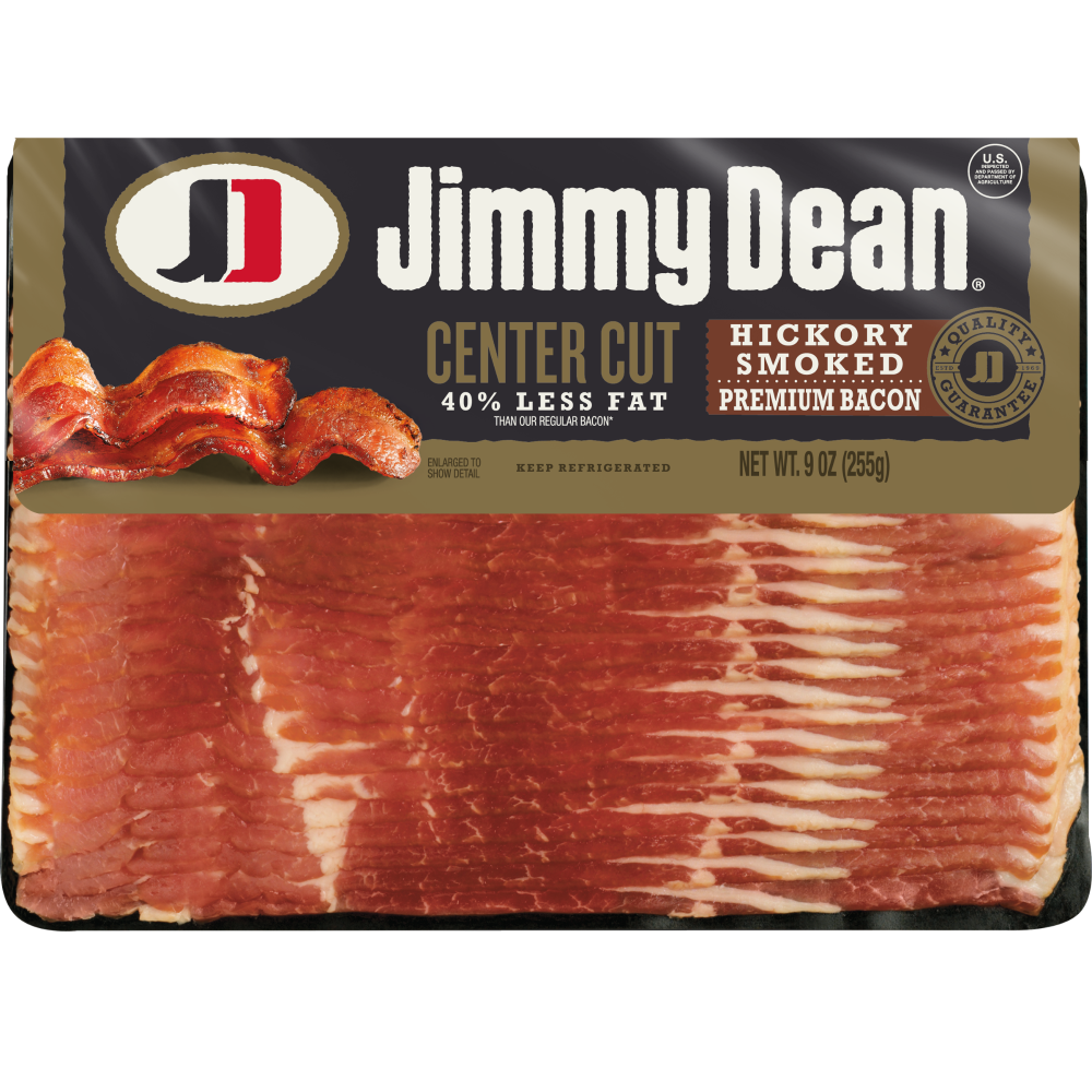slide 2 of 2, Jimmy Dean Hickory Smoked Premium Bacon, 9 oz