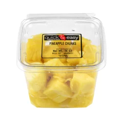 Quick and Easy Pineapple Chunks, Fresh Cut, 28 oz