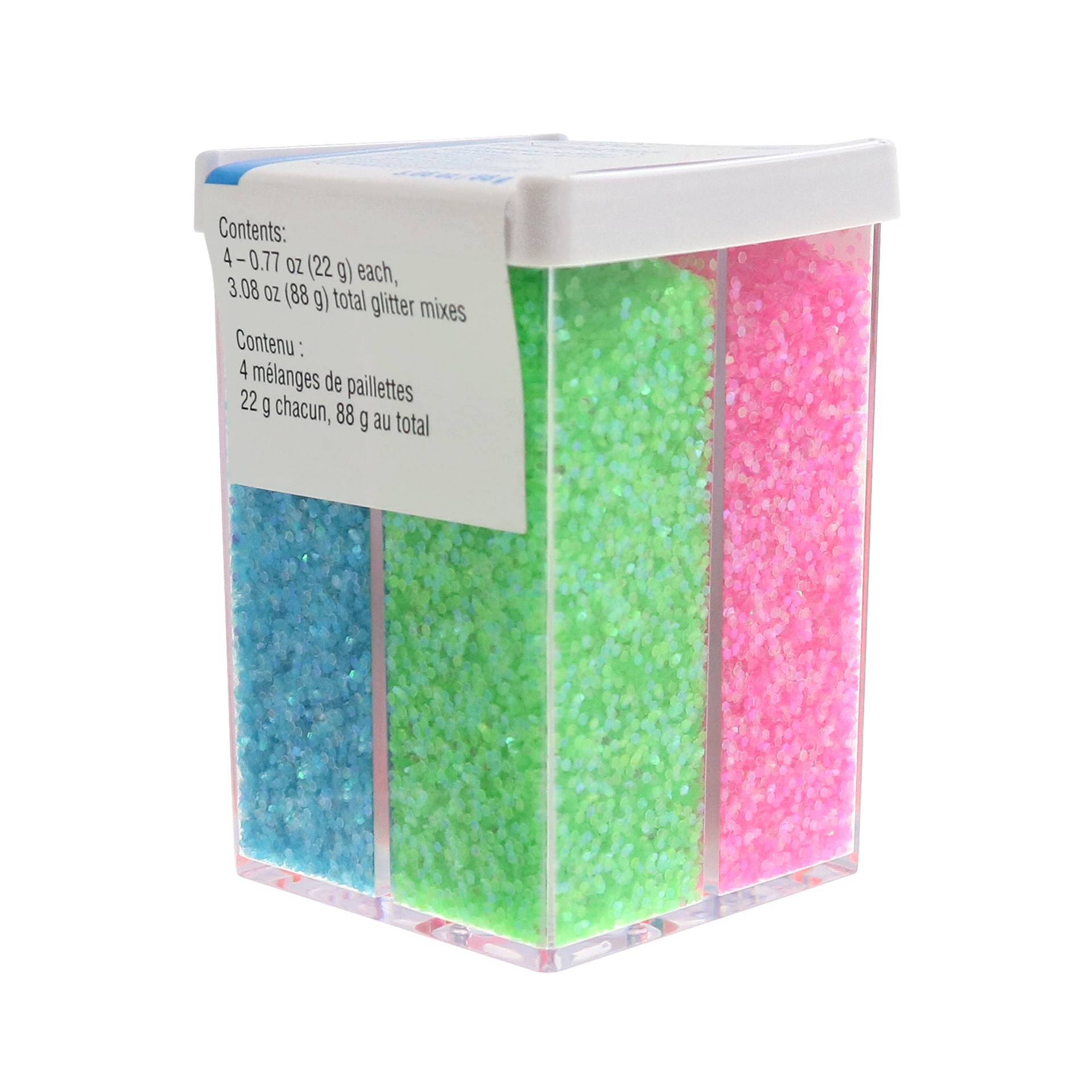 slide 3 of 3, Neon Glitter Set By Creatology, 3.08 oz