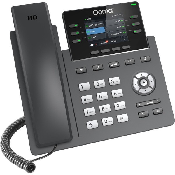 slide 3 of 3, ooma 6-Line IP Corded Phone, OOMA2613, 1 ct
