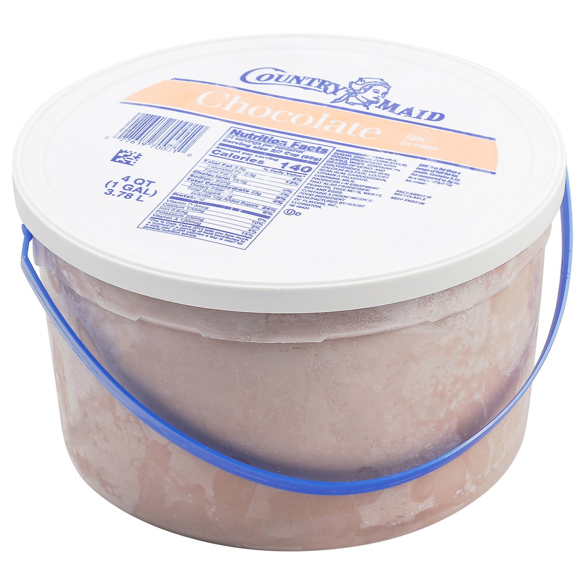 slide 7 of 9, Country Maid Ice Cream Pail Chocolate, 128 oz