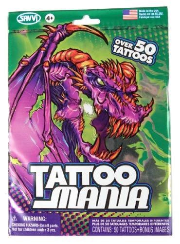 slide 1 of 1, SAVVi Temporary Tattoos for Boys, 1 ct