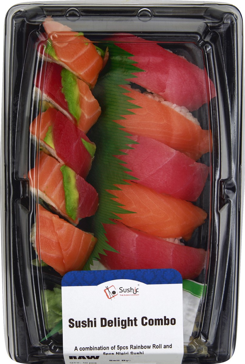 slide 1 of 4, Sushic Sushi Delight Combo 10 ea, 10 ct