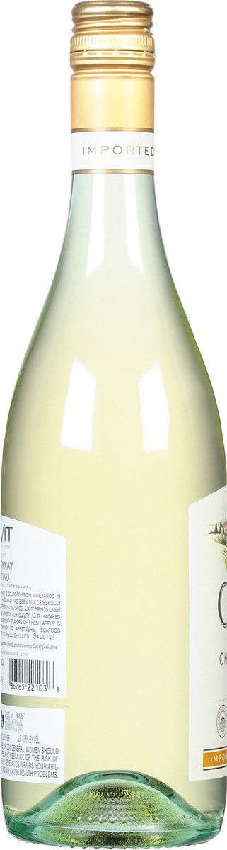 slide 5 of 7, QUANTUM Chardonnay, 750 ml