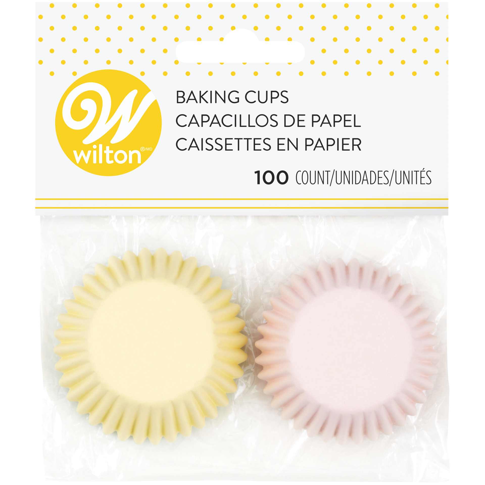 slide 1 of 1, Wilton Mini Cup Pastel, 100 ct