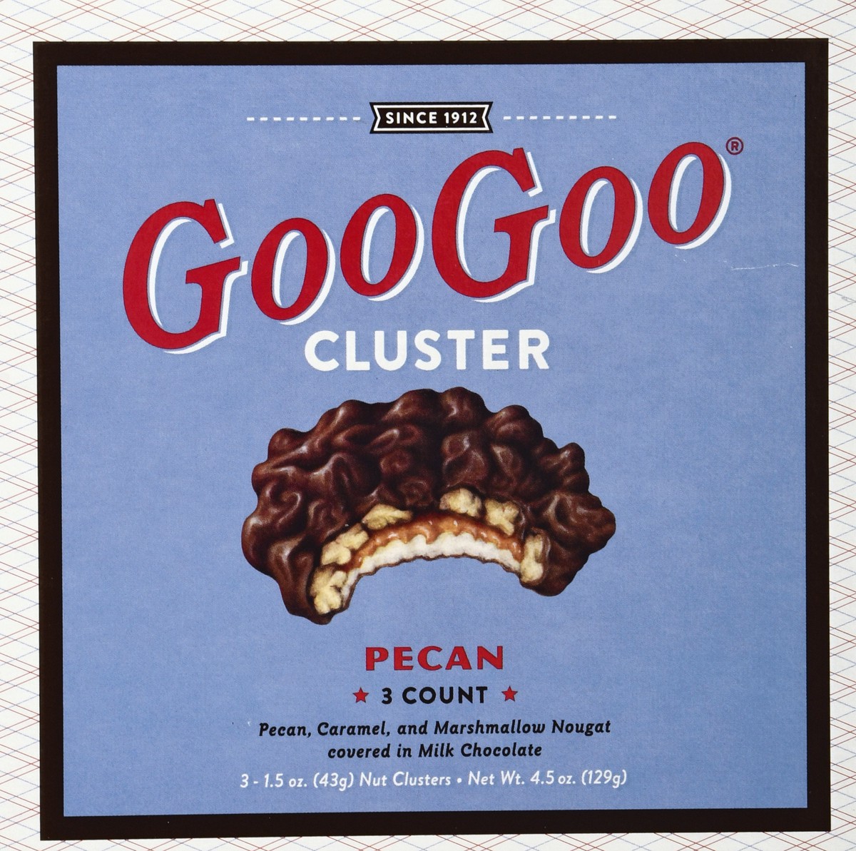 slide 5 of 13, Goo Goo Pecan Nut Clusters 3 ea, 3 ct