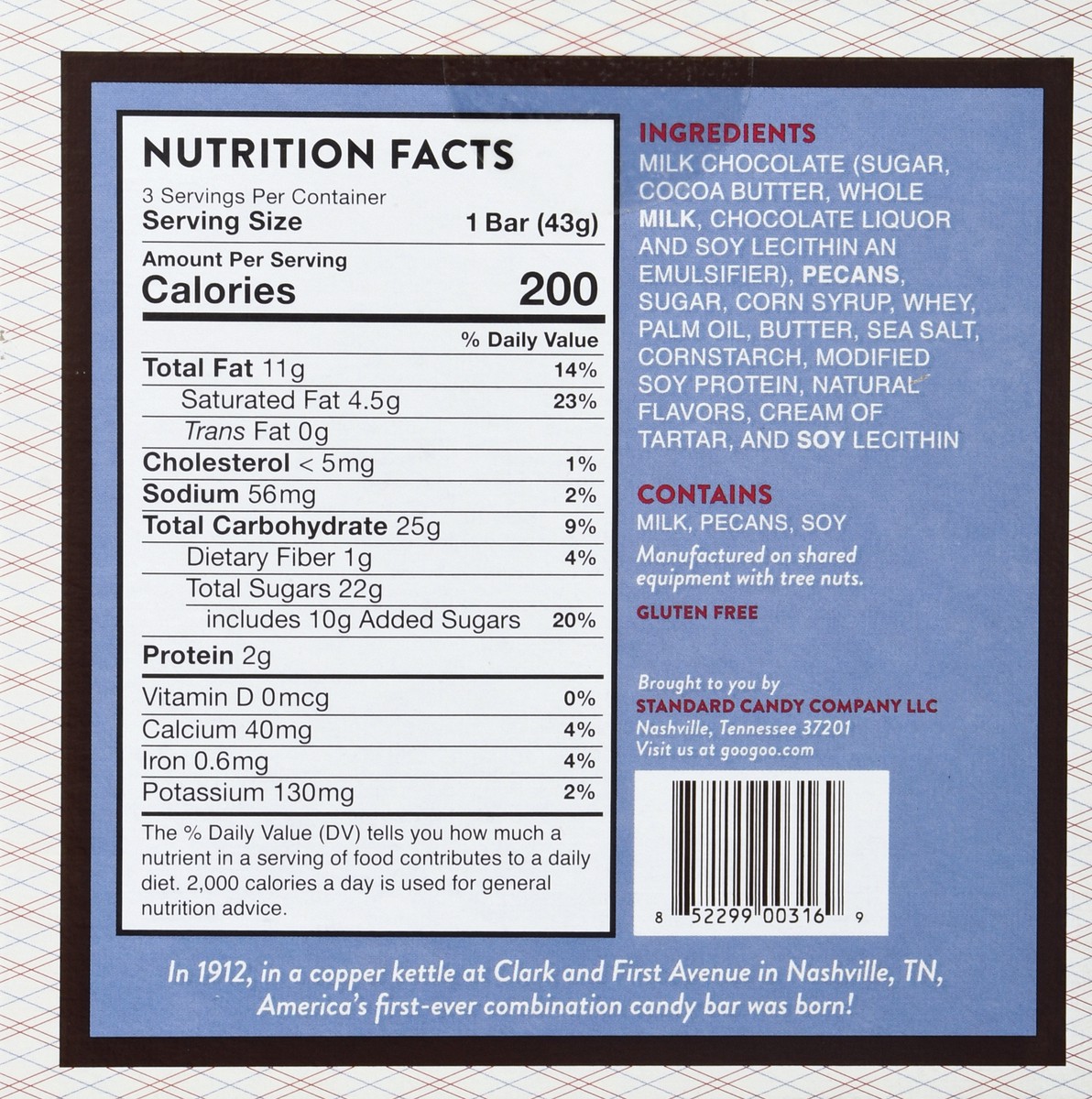 slide 12 of 13, Goo Goo Pecan Nut Clusters 3 ea, 3 ct