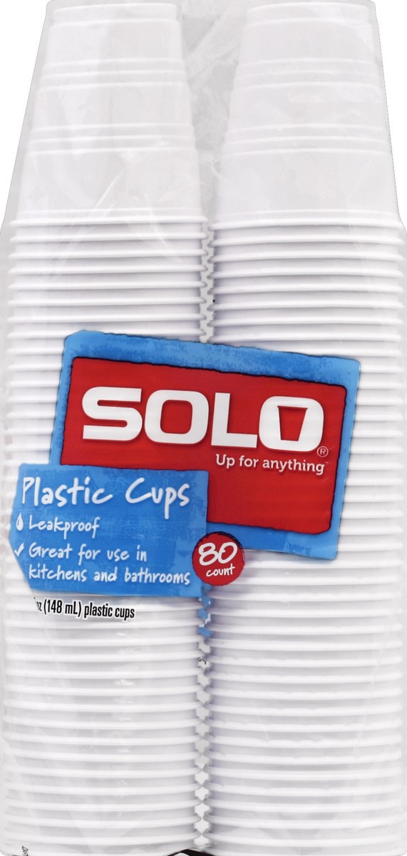 slide 3 of 4, Solo Plastic Cups 80 ea, 80 ct